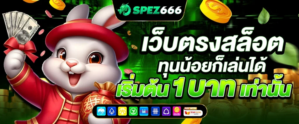 spez666 เว็บตรงทุนน้อย เริ่มต้น 1 บาท